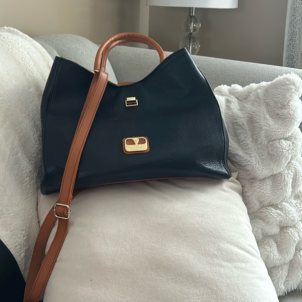 Italian leather Valentina Handbag